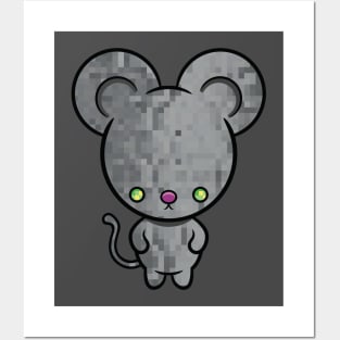 Pixel Mouse 3 Posters and Art